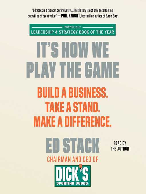 Title details for It's How We Play the Game by Ed Stack - Wait list